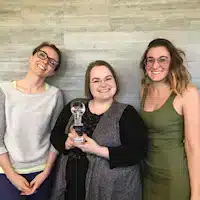 KRS designers celebrating an industry award